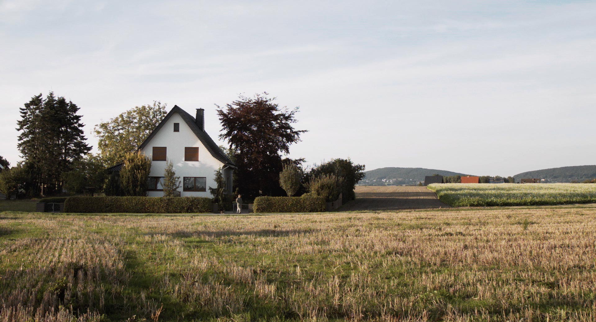 Weihes house before the motorway – beautiful landscape